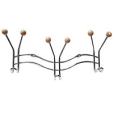 Крючок с силиконовым наконечником 21см хромированный 0923