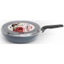 Сковорода ВОК Tefal Generous Cook, 28см, алюміній, бакеліт, скло, чорний