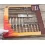Набор TRAMONTINA Barbecue 15пр(нож 20см,вилка,щип 37см,стол.прил)кол.кор (22399/028)