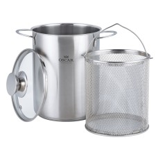 Каструля (вузька, висока) для варіння овочів, спаржі OSCAR GALANT 16 см OSR-2004-16 ASP