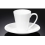 Кавова чашка та блюдце Wilmax 110 мл