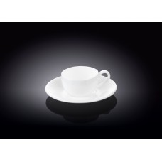 Кавова чашка та блюдце Wilmax 100 мл