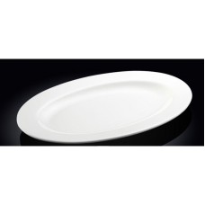 Овальна порцелянова тарілка з полями Wilmax 26 см