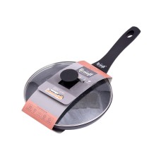 Сковорода 20 см покрытием Greblon C3 с крышкой Krauff 88-222-105