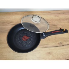 Сковорода с антипригарным покрытием и стеклянной крышкой Krauff Smart Fry 20 см (88-222-113)