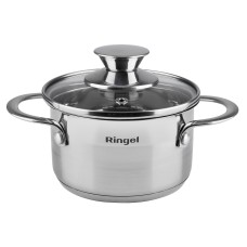 Кастрюля RINGEL Kinder Кастрюля 12 см (0.6 л) с крышкой (RG-2006-12)