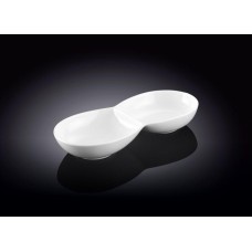 Менажница фарфоровая двойная Wilmax 23 см wl-992487