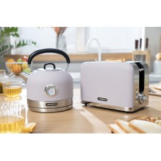Комплект Ardesto НІЖНО-ФІОЛЕТОВОГО кольору Тостер + електричний чайник