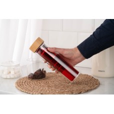 Термос скляний з подвійними стінками ARDESTO 450 мл AR1345BB