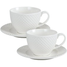 Набір фарфорових чашок Krauff з колекції Лізи Глинської 220 мл 2 шт. (21-316-005)