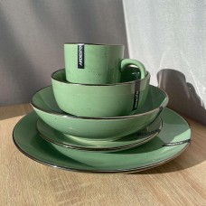 Сервиз Ardesto Bagheria 20 предметов зеленый Pastel green