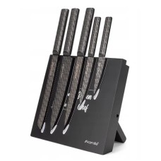 Набір ножів 6 предметів Kamille KM 7636 на магнітній підставці