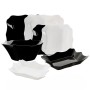 Столовый сервиз Luminarc Authentic Black White 6195e (19 пр)