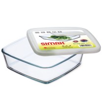 Емкость квадратная Simax с крышкой s7476/d