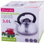Чайник зі скляною кришкою 3,0 л Kamille KM-0671 А