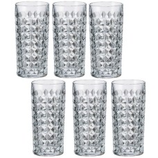 Набор стаканов  для воды Bohemia diamond 260 мл 6 шт