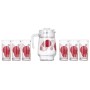 Набір для води 7пр Luminarc Constellation Red G8277