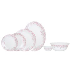 Сервиз столовый arcopal florinia pink&grey, 26 пр