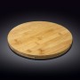 Бамбукове поворотне блюдо Wilmax Bamboo 33 x 4 см WL-771080