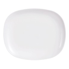 Тарелка обеденная Luminarc sweet line white 28*23см артикул j0587