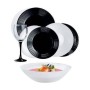 Столовий сервіз Luminarc harena black&white, 24 пр