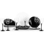 Столовий сервіз Luminarc harena black&white, 24 пр