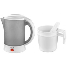 Електрочайник дорожній Adler AD 1268 з чашками та ложками