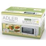 Электрическая печь духовка Adler AD 6001 обьем 35л мощность 1500вт