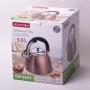 Чайник из нержавеющей стали со свистком 3 л Kamille KM-0697