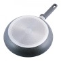 Сковорода Kamille Granite d 28 см с крышкой KM-4273GR