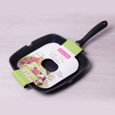 Сковорода гриль с антипригарным покрытием kamille 4259 28х28х4 см