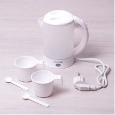 Електрочайник 0.6 літра з двома чашками Kamille 1718А
