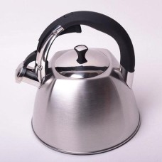 Чайник з нержавіючої сталі зі свистком 3 літри Kamille 0683