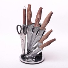 Набір ножів на підставці Kamille 5139