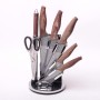 Набор ножей на подставке Kamille 5139