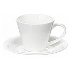 Чашка чайна з блюдцем 180 мл. Wilmax WL-993004