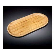 Плоска бамбукова тарілка Wilmax Bamboo 35,5х17,5 см WL-771060