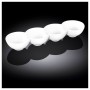 Ємність для закусок 4-секційна Wilmax 30x8x4см WL-992602