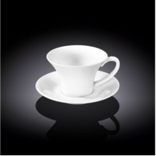 Кавова чашка з блюдцем 100 мл. Wilmax WL-993168