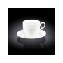 Чашка для капучино з блюдцем 170 мл. Wilmax WL-993104