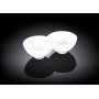 Емкость для закусок 2-секционная Wilmax 18×9,5x5см WL-992600
