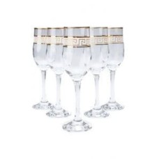 Набор бокалов для шампанского VERSACE 195 мл 6 шт Gurallar Art Craft 31-146-231