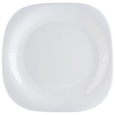 Carine White Тарелка обеденная квадратная 26 см Luminarc H5604