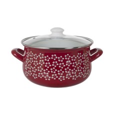 Кастрюля INFINITY Червона (4.8 л) 22 см 6367472