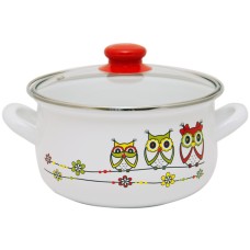 Кастрюля INFINITY Совы (4.8 л) 22 см 6367486