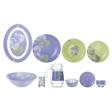 Сервиз столовый LUMINARC PURPLE MIX&MAT, 46 пр