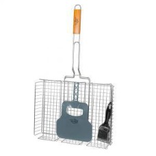 Решетка гриль Bratrost 69x41x31,5 см с веером в подарок Krauff 29-274-007