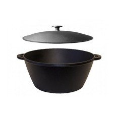 Чавунна каструля з кришкою 4,5 л 