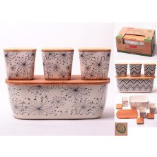 Хлебница + набор емкостей Kamille KM-1131