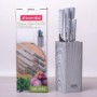 Набор кухонных ножей 6 пр на подставке Kamille KM-5041